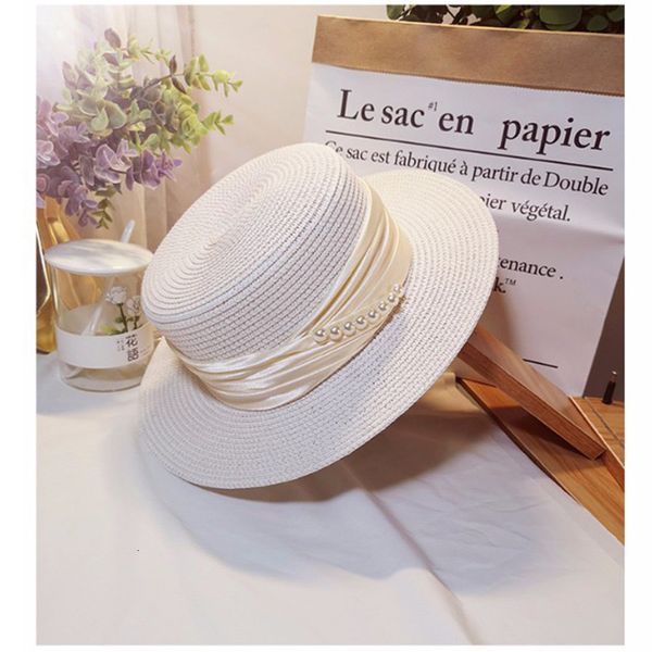 summer vacation sun hat elegant french pearl white small eaves flat straw beach children, Blue;gray
summer vacation sun hat elegant french pearl white small eaves flat straw beach children, Blue;gray
