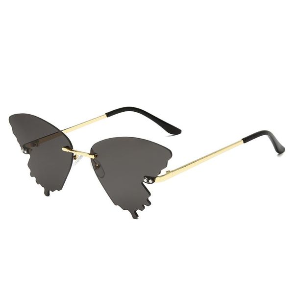 fashion sunglasses frames women cat eye brand designer metal rimless sun glasses uv400 lady sunglass shades eyewear, Black
fashion sunglasses frames women cat eye brand designer metal rimless sun glasses uv400 lady sunglass shades eyewear, Black