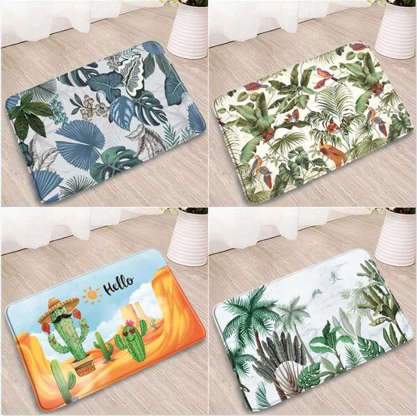 bath mats green leaves bathroom mat tropical plant palm tree cactus monstera flamingo pattern entrance doormat kitchen decor non-slip rugs
bath mats green leaves bathroom mat tropical plant palm tree cactus monstera flamingo pattern entrance doormat kitchen decor non-slip rugs
