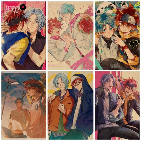paintings anime sk8 the infinity retro poster posters wall home decor art canvas painting pos for children's room
paintings anime sk8 the infinity retro poster posters wall home decor art canvas painting pos for children's room