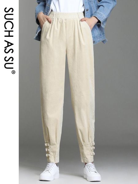 women's pants & capris such as su corduroy womens 4 color ankle-length skinny s-4xl plus size fall winter 2021 female harem, Black;white
women's pants & capris such as su corduroy womens 4 color ankle-length skinny s-4xl plus size fall winter 2021 female harem, Black;white