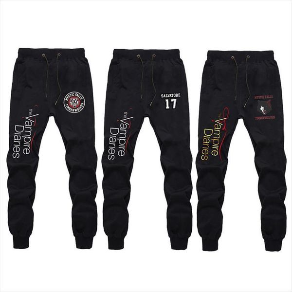 the vampire diaries women pants sport casual sweatpants trousers breathable long teens jogger, Black
the vampire diaries women pants sport casual sweatpants trousers breathable long teens jogger, Black