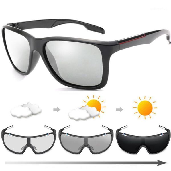 men pochromic sunglasses polarized women uv400 rimless anti-glare sun glasses gafes de sol 2021, White;black
men pochromic sunglasses polarized women uv400 rimless anti-glare sun glasses gafes de sol 2021, White;black