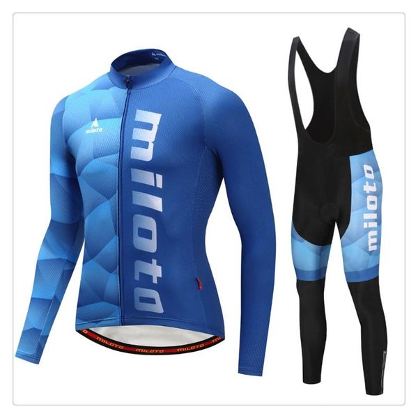racing sets 0 long sleeve cycling ropa ciclismo hombre bike uniforms breathable bib shorts gel pad polyester soft anti pilling, Black;blue
racing sets 0 long sleeve cycling ropa ciclismo hombre bike uniforms breathable bib shorts gel pad polyester soft anti pilling, Black;blue