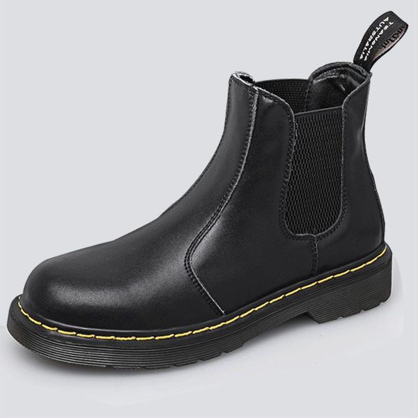 boots women's autumn winter 2021 genuine leather flat low heel british mid-tube couple ankle women, Black
boots women's autumn winter 2021 genuine leather flat low heel british mid-tube couple ankle women, Black