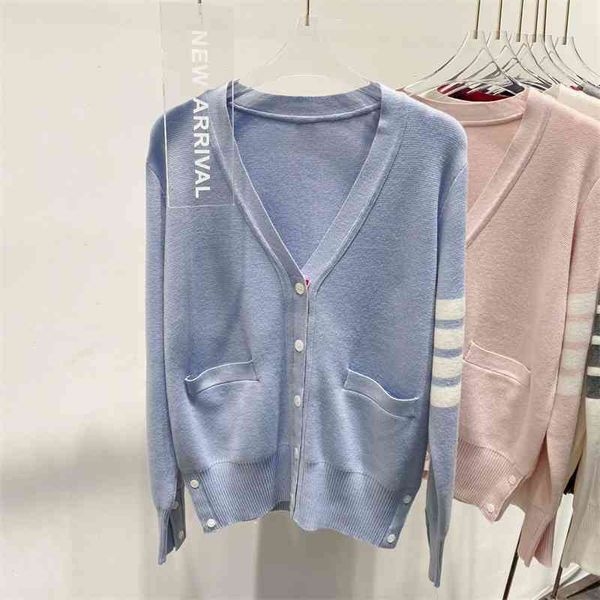 1295tb clear color korean sweater knitted v-neck cardigan female long sleeve tb style coat net red, Black
1295tb clear color korean sweater knitted v-neck cardigan female long sleeve tb style coat net red, Black