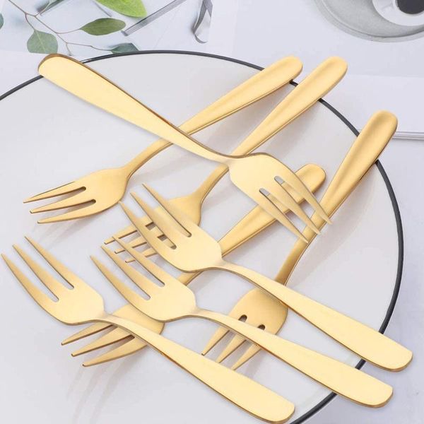 stainless steel fork grade forks gold for fruit salad small round handle dinnerware useful kids eating tool
stainless steel fork grade forks gold for fruit salad small round handle dinnerware useful kids eating tool