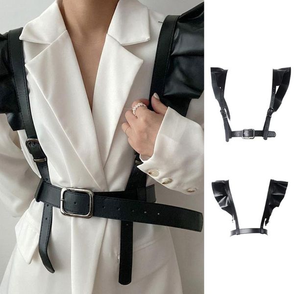 belts m7dd women garters pu leather body bondage cage sculpting harness waist belt straps suspenders goth style, Black;brown
belts m7dd women garters pu leather body bondage cage sculpting harness waist belt straps suspenders goth style, Black;brown