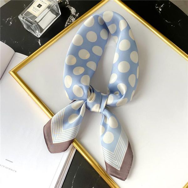 scarves 70cm dot print neck scarf for women fashion kerchief headband silk satin hair scarfs ladies square hijab female blue, Blue;gray
scarves 70cm dot print neck scarf for women fashion kerchief headband silk satin hair scarfs ladies square hijab female blue, Blue;gray