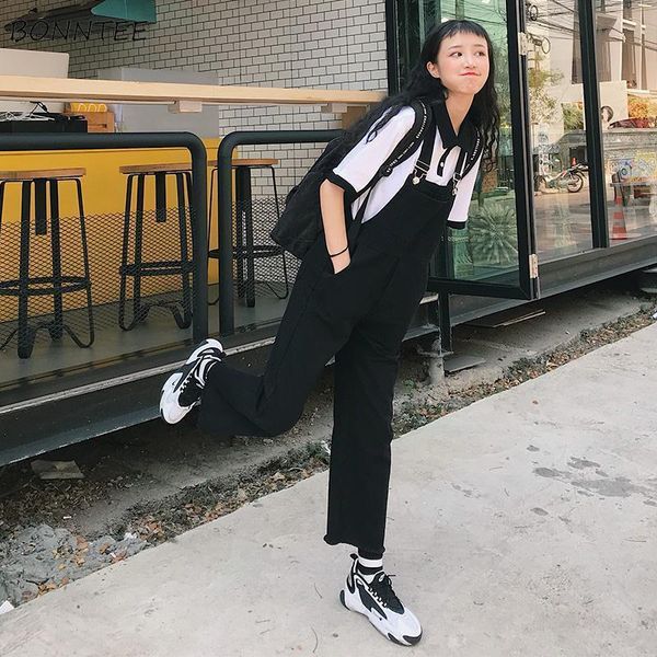 women's jumpsuits & rompers women vintage pockets teenagers black retro denim college ankle-length chic overalls student all-match bf s, Black;white
women's jumpsuits & rompers women vintage pockets teenagers black retro denim college ankle-length chic overalls student all-match bf s, Black;white