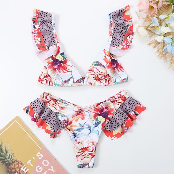 womens ruffles flounce cute bikini two piece swimsuit bathing suits low waist bottom padded print bikiniby air
womens ruffles flounce cute bikini two piece swimsuit bathing suits low waist bottom padded print bikiniby air