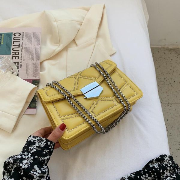 cross body chain designer rivet pu leather crossbody bags for women purses and handbags shoulder messenger ladies flaps
cross body chain designer rivet pu leather crossbody bags for women purses and handbags shoulder messenger ladies flaps