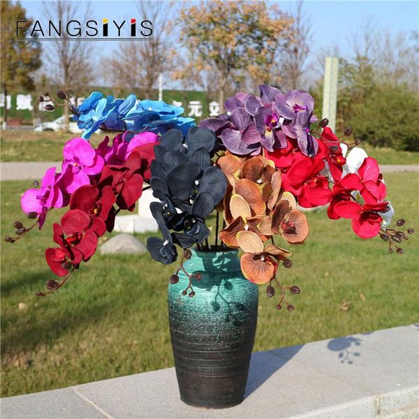 decorative flowers & wreaths black phalaenopsis 105 cm artificial flower silk wedding christmas home decoration garden potted fake plant
decorative flowers & wreaths black phalaenopsis 105 cm artificial flower silk wedding christmas home decoration garden potted fake plant