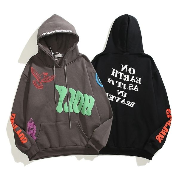 21ss fashion brand hip hop kanye's same smiling face three-dimensional sweater printed loose men's and women's hoodie1, Black
21ss fashion brand hip hop kanye's same smiling face three-dimensional sweater printed loose men's and women's hoodie1, Black