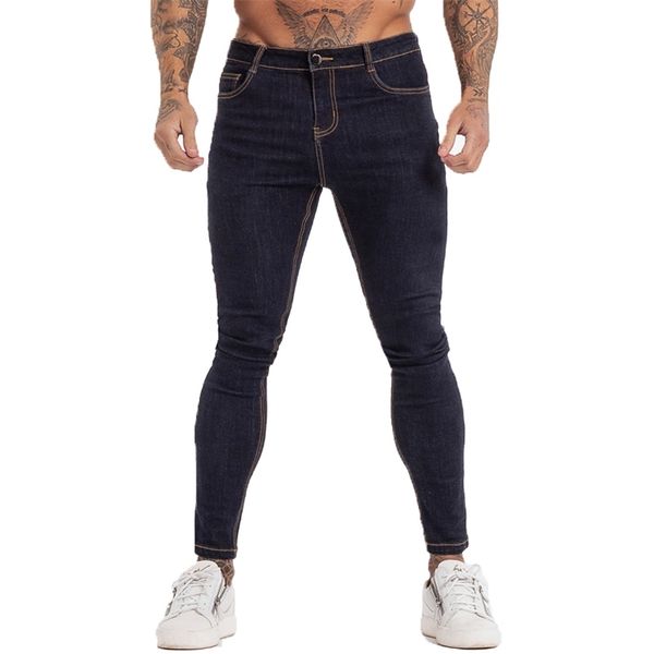 gingtto men's skinny jeans blue high waist classic hip hop stretch men pants cotton comfortable soft full length zm124 210318 
gingtto men's skinny jeans blue high waist classic hip hop stretch men pants cotton comfortable soft full length zm124 210318