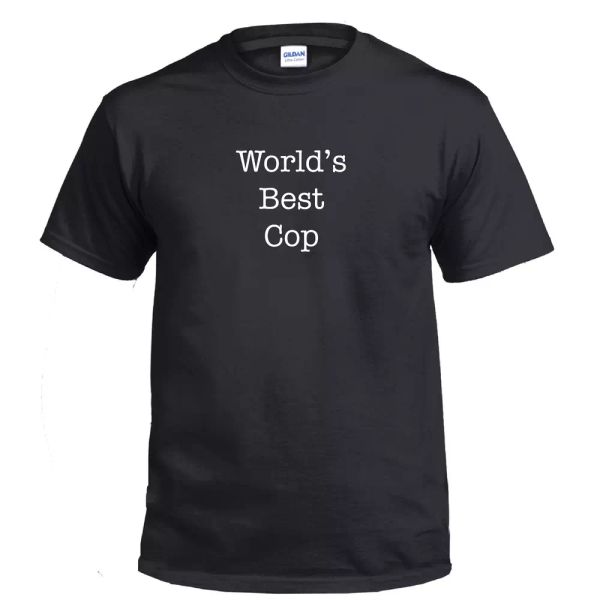 worlds cop police man serve protect shirt funny shirt gift cotton t-shirt, White;black
worlds cop police man serve protect shirt funny shirt gift cotton t-shirt, White;black