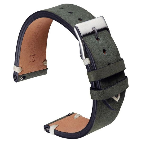 watch bands leather strap 20mm 21mm watchband matte green dark-brown suede straps soft handmade wrist for, Black;brown
watch bands leather strap 20mm 21mm watchband matte green dark-brown suede straps soft handmade wrist for, Black;brown