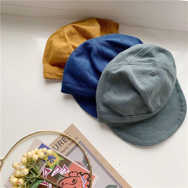 spring autumn fashion boys peaked cap solid color all-match casual baseball hats kids children hat 210508, Yellow
spring autumn fashion boys peaked cap solid color all-match casual baseball hats kids children hat 210508, Yellow