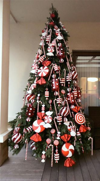 christmas decorations scene layout gift ornaments pendant diy large candy 55cm plating red and white sugar
christmas decorations scene layout gift ornaments pendant diy large candy 55cm plating red and white sugar