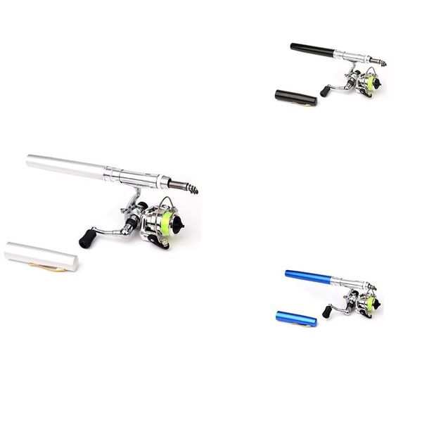 pocket mini fishing rod pole pen shape folded with metal spinning reel wheel baitcasting reels
pocket mini fishing rod pole pen shape folded with metal spinning reel wheel baitcasting reels