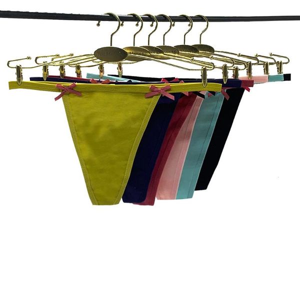 women's panties 6 pieces g strings cotton transparent thong woman underwear lingerie femme solid color underpants female, Black;pink
women's panties 6 pieces g strings cotton transparent thong woman underwear lingerie femme solid color underpants female, Black;pink