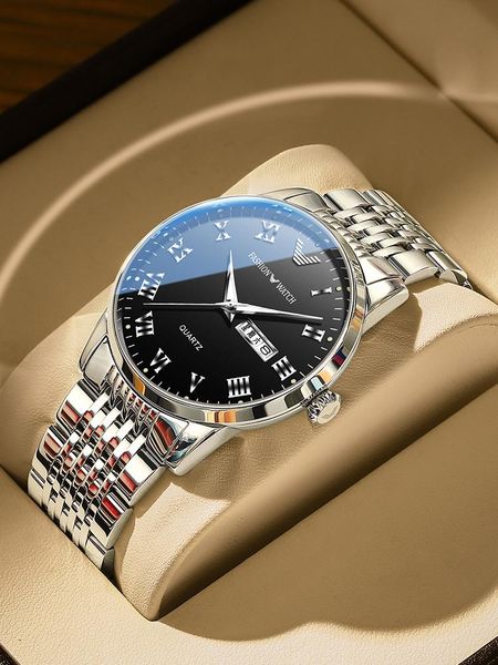 wristwatches watch men's mechanical fully automatic waterproof argon swiss ten brands of quartz watches, Slivery;brown
wristwatches watch men's mechanical fully automatic waterproof argon swiss ten brands of quartz watches, Slivery;brown