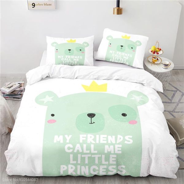 bedding sets princess crown bear set cartoon 3d duvet cover pillowcase boys girls kids bed linen twin full king bedclothes
bedding sets princess crown bear set cartoon 3d duvet cover pillowcase boys girls kids bed linen twin full king bedclothes