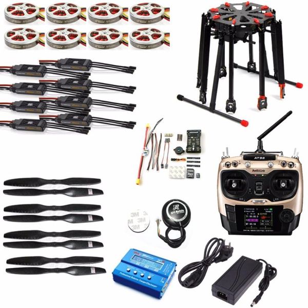 diy gps drone tarot x8 tl8x000 8-axis folding frame 350kv 40a px4 32 bits flight controller radiolink at9s transmitter f11270-d
diy gps drone tarot x8 tl8x000 8-axis folding frame 350kv 40a px4 32 bits flight controller radiolink at9s transmitter f11270-d