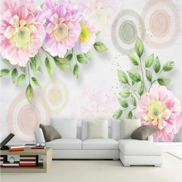 wallpapers milofi custom large wallpaper mural 3d minimalist hand-painted pastoral flower background
wallpapers milofi custom large wallpaper mural 3d minimalist hand-painted pastoral flower background