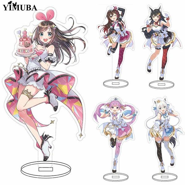 keychains hololive vtuber girls kizuna ai acrylic stands model plate fubuki okayu ayame mio matsuri standing collection desk decor, Silver
keychains hololive vtuber girls kizuna ai acrylic stands model plate fubuki okayu ayame mio matsuri standing collection desk decor, Silver