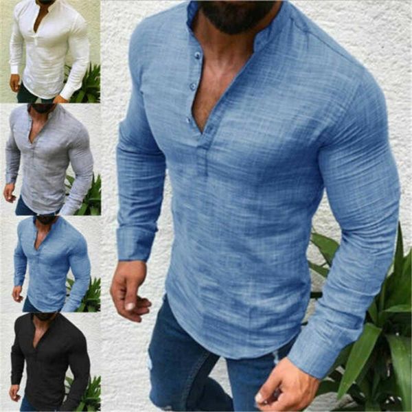 men's casual shirts mens v neck long sleeve shirt slim fit muscle tee blouse trendy, White;black
men's casual shirts mens v neck long sleeve shirt slim fit muscle tee blouse trendy, White;black