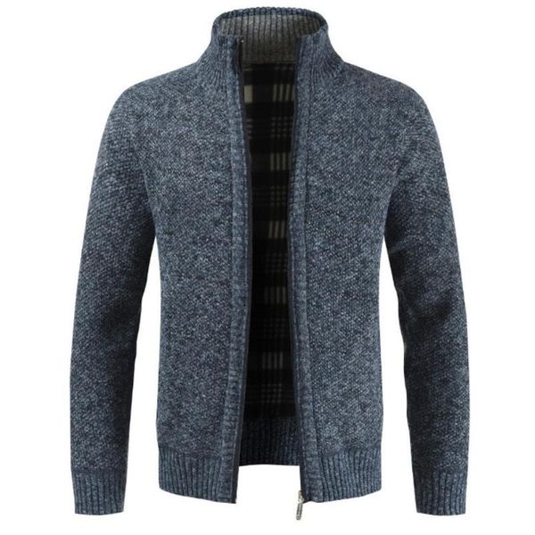 men's sweaters 2021 autumn winter men knitted sweater pockets plush liner warm slim cardigan coat mens clothes, White;black
men's sweaters 2021 autumn winter men knitted sweater pockets plush liner warm slim cardigan coat mens clothes, White;black