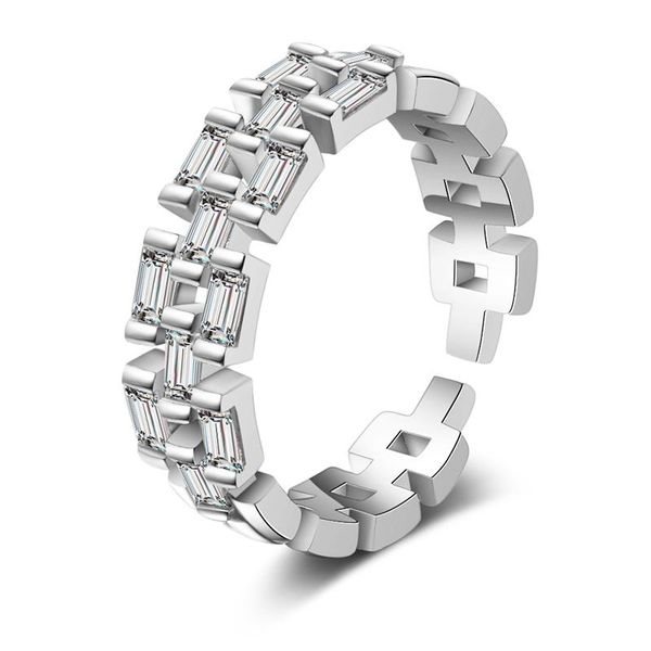 cluster rings popacc 925 sterling silver elegant full cubic zircon crystal open ring finger for women jewelry gifts wholesale, Golden;silver
cluster rings popacc 925 sterling silver elegant full cubic zircon crystal open ring finger for women jewelry gifts wholesale, Golden;silver