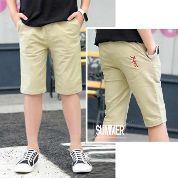 boys cotton shorts clothing child sloid color loose short pants fit 7-15y summer kids casual soft boardshorts, Blue
boys cotton shorts clothing child sloid color loose short pants fit 7-15y summer kids casual soft boardshorts, Blue