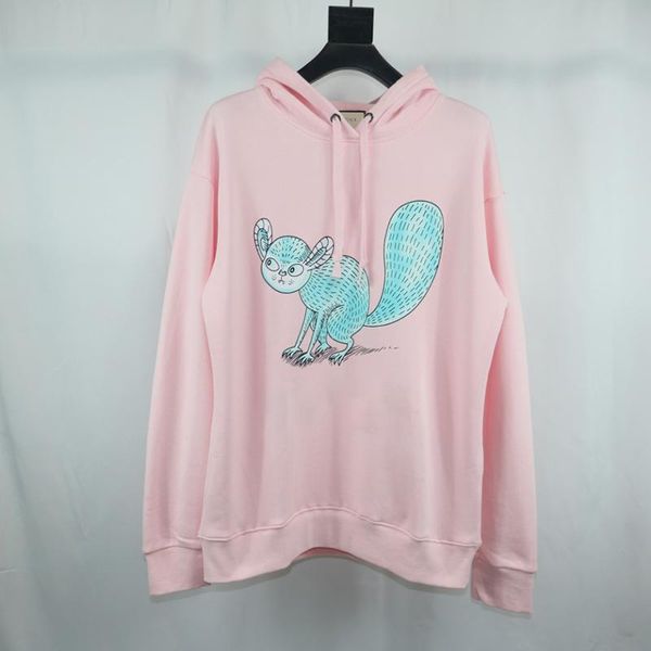 men's hoodies & sweatshirts 21fw runway cute white monkey graphics sweatshirt 1:1 streetwear clothes men women, Black
men's hoodies & sweatshirts 21fw runway cute white monkey graphics sweatshirt 1:1 streetwear clothes men women, Black