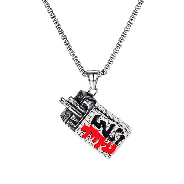 necklaces chain pendants for mens cigarette model sliver stainless steel torque fashion jewelry to boys birthday gifts, Silver
necklaces chain pendants for mens cigarette model sliver stainless steel torque fashion jewelry to boys birthday gifts, Silver
