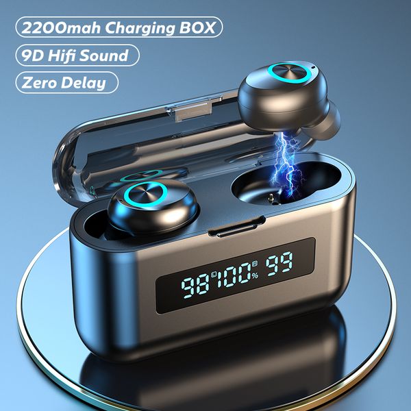 wireless headphones 2200mah charging case sports waterproof earbuds bluetooth-compatible 5.0 earphones headsets with microphones
wireless headphones 2200mah charging case sports waterproof earbuds bluetooth-compatible 5.0 earphones headsets with microphones