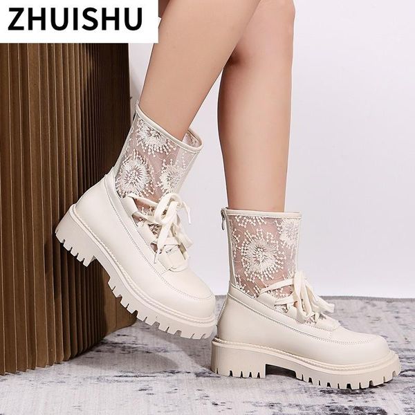 boots women women's spring summer thin short breathable mesh hollow lace all-match platform, Black
boots women women's spring summer thin short breathable mesh hollow lace all-match platform, Black