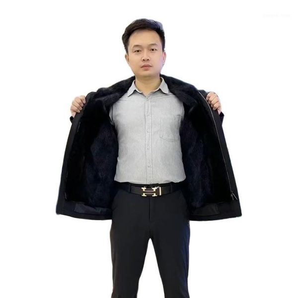 men's down & parkas winter fur coat men parka natural mink jacket warm thick hooded outwear multi color can custom, Black
men's down & parkas winter fur coat men parka natural mink jacket warm thick hooded outwear multi color can custom, Black
