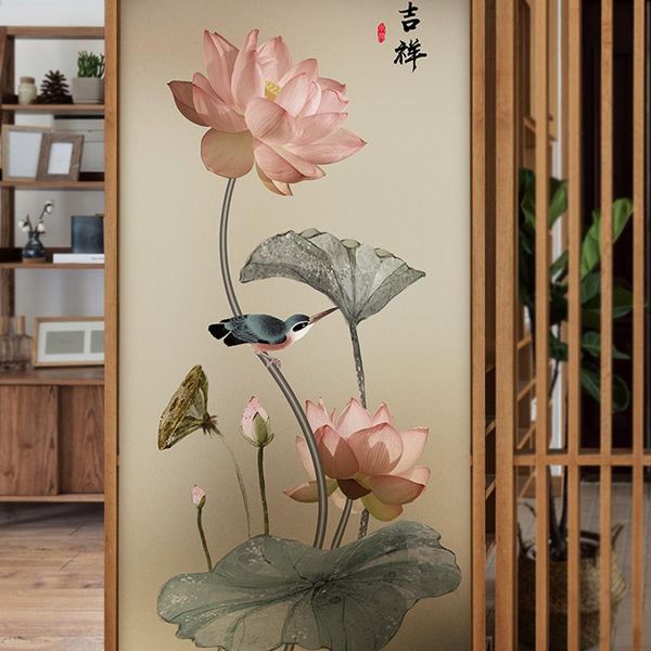 window stickers classical glass chinese lotus translucent opaque frosted anti-light static film
window stickers classical glass chinese lotus translucent opaque frosted anti-light static film