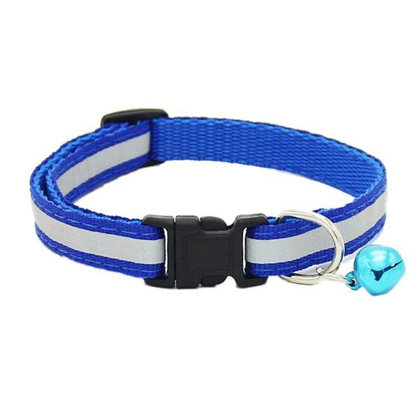 adjustable reflective pet collar safety release buckle with bell for cat dog (blue) collars & leashes
adjustable reflective pet collar safety release buckle with bell for cat dog (blue) collars & leashes