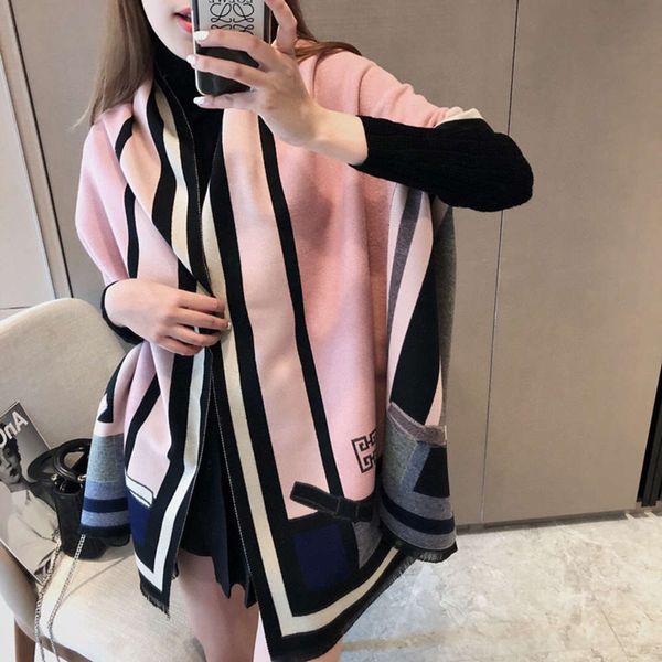 scarf female winter version versatile thickened warm dual-purpose leisure bow cashmere air conditioning shawl long style, Blue;gray
scarf female winter version versatile thickened warm dual-purpose leisure bow cashmere air conditioning shawl long style, Blue;gray