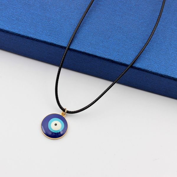 s2697 fashion jewelry evil eye pendant necklace blue eye rope chain necklaces, Silver
s2697 fashion jewelry evil eye pendant necklace blue eye rope chain necklaces, Silver