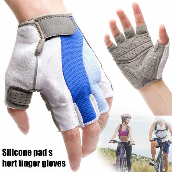 cycling gloves shockproof silicone pad halfs finger sport men women summer bicycle fitness bike b2cshop, Black
cycling gloves shockproof silicone pad halfs finger sport men women summer bicycle fitness bike b2cshop, Black