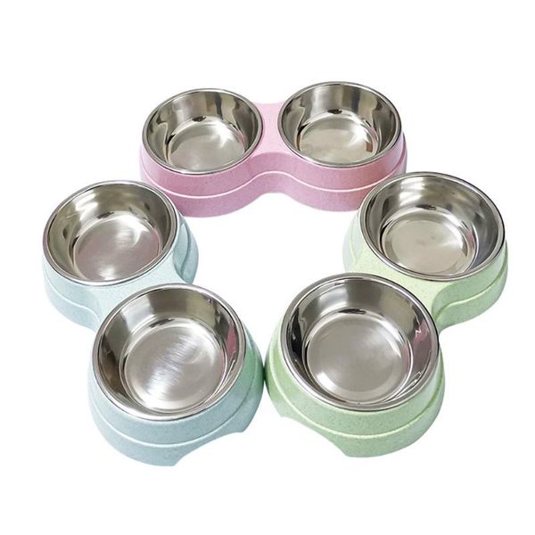 cat bowls & feeders double dog food water feeder stainless steel pet drinking dish container dispenser puppy feeding supplies
cat bowls & feeders double dog food water feeder stainless steel pet drinking dish container dispenser puppy feeding supplies