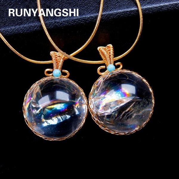 decorative objects & figurines beautiful rainbow color natural crystal ball pendant clear quartz net bag handicraft necklace accessories for
decorative objects & figurines beautiful rainbow color natural crystal ball pendant clear quartz net bag handicraft necklace accessories for