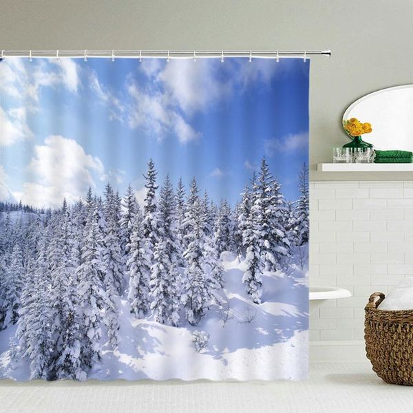 snow scenery bath curtains waterproof shower polyester cedar trees screen printed curtain for bathroom home decor
snow scenery bath curtains waterproof shower polyester cedar trees screen printed curtain for bathroom home decor