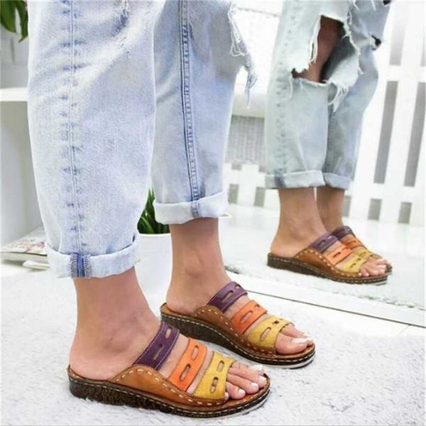 jianbudan flat slides women's casual outdoor platform sandals thick sole slippers mixed colour ladies summer slippers 35-43 211206, Black
jianbudan flat slides women's casual outdoor platform sandals thick sole slippers mixed colour ladies summer slippers 35-43 211206, Black
