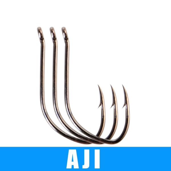 3pack/lot aji fishing hook size 2# - 14# high carbon steel hooks jig barbed carp anzol ring eye
3pack/lot aji fishing hook size 2# - 14# high carbon steel hooks jig barbed carp anzol ring eye
