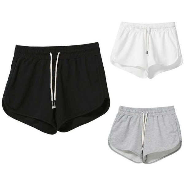 women's shorts women summer workout dolphin hem drawstring waist fitness booty solid color running activewear, White;black
women's shorts women summer workout dolphin hem drawstring waist fitness booty solid color running activewear, White;black